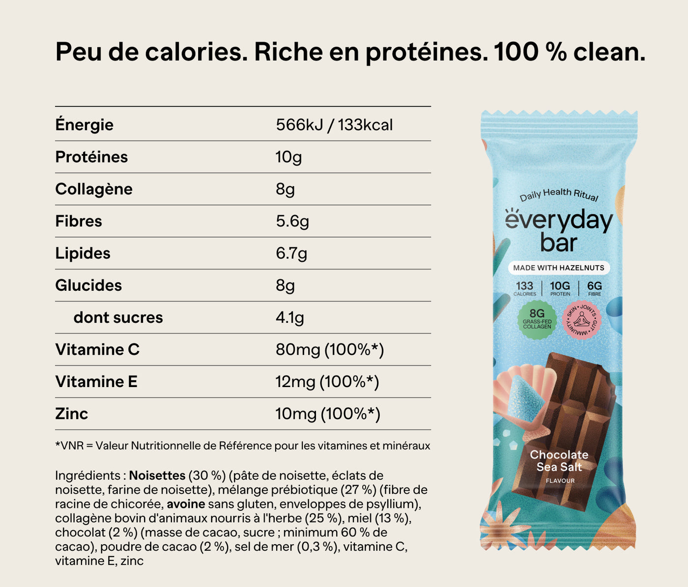 Chocolate Sea Salt flavour