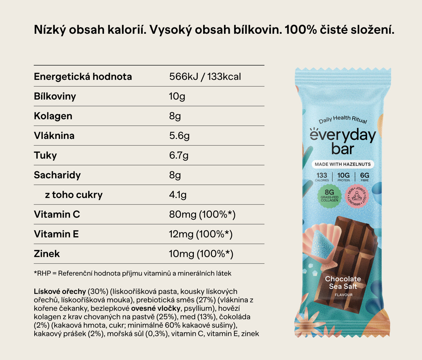 Chocolate Sea Salt flavour