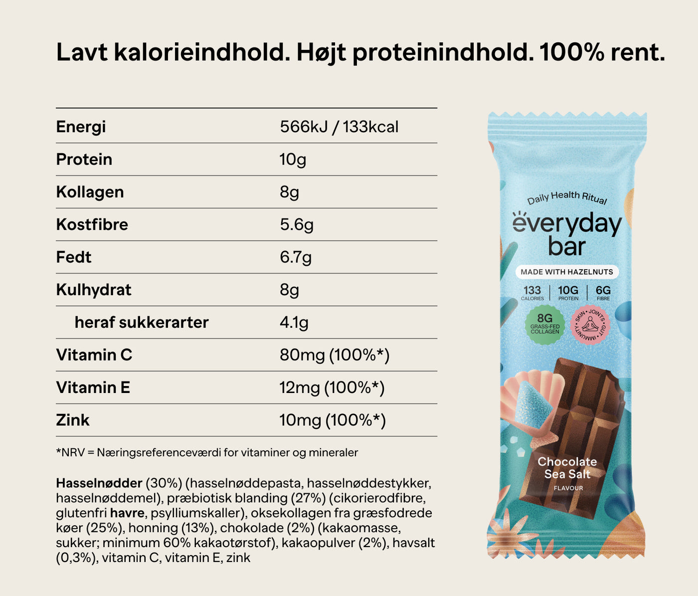Chocolate Sea Salt flavour
