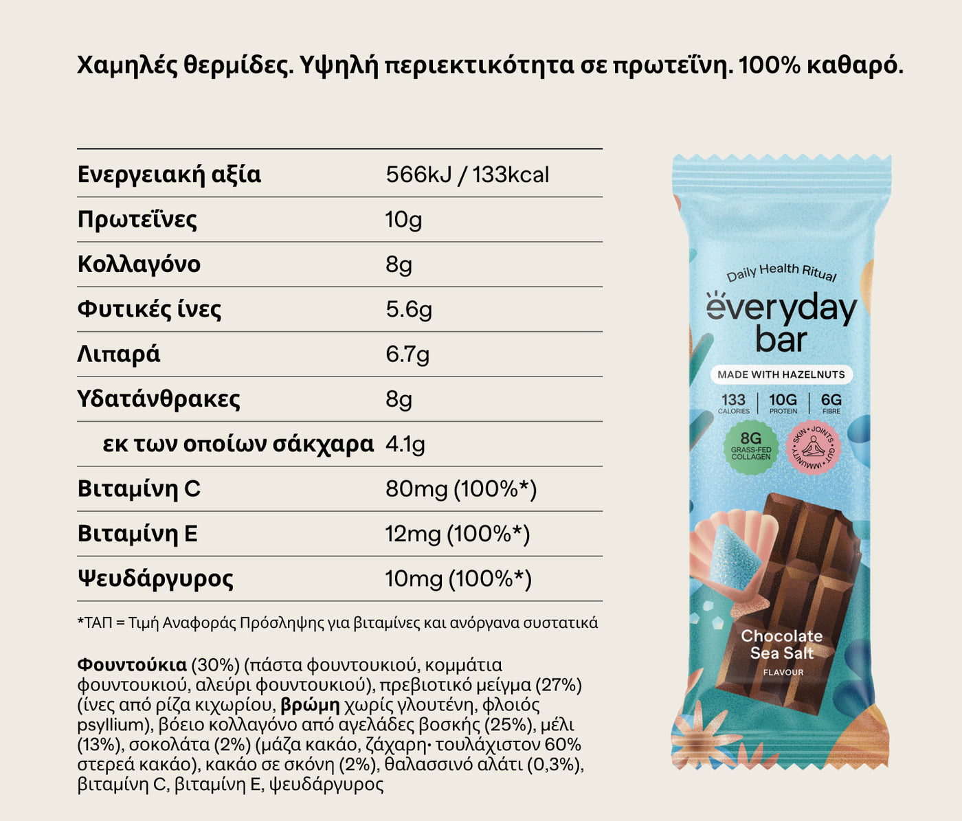 Chocolate Sea Salt flavour