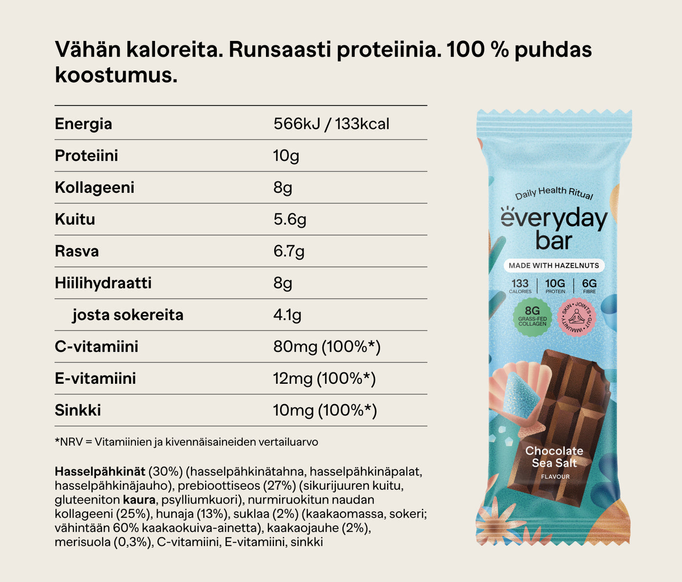 Chocolate Sea Salt flavour