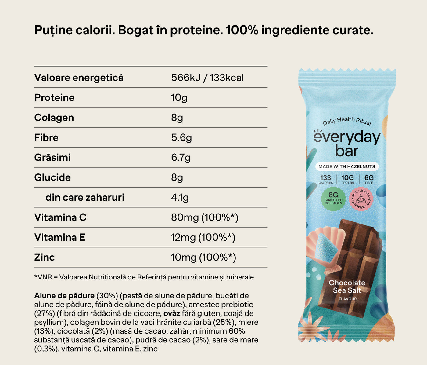 Chocolate Sea Salt flavour