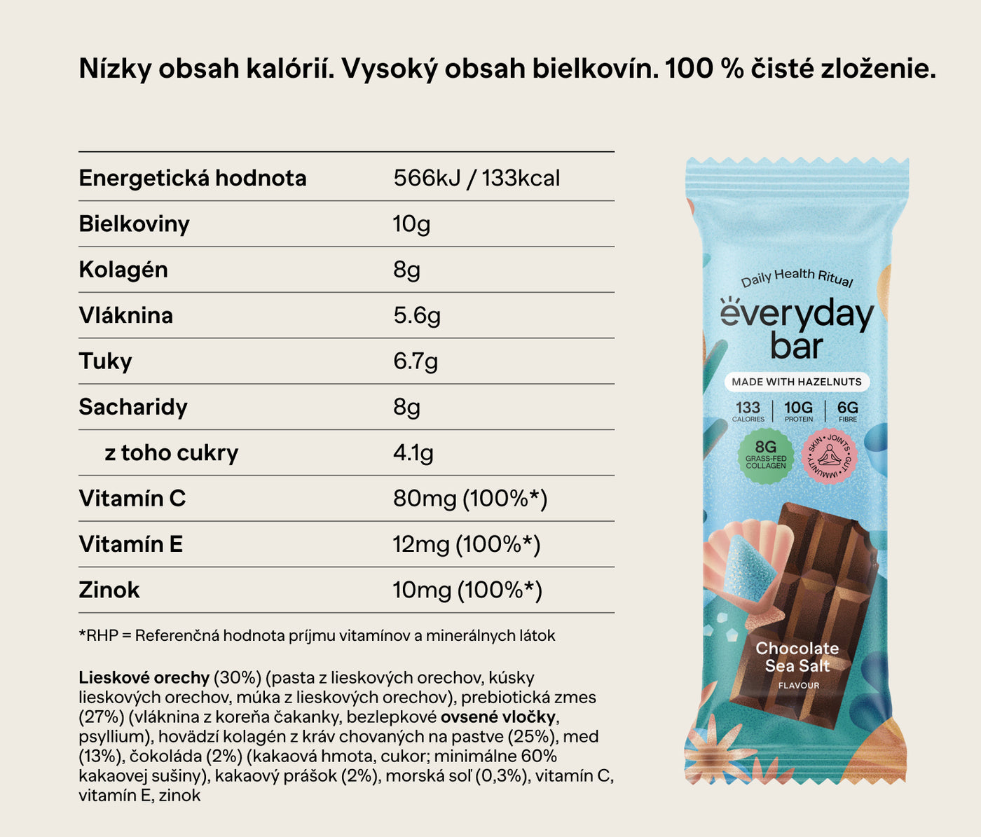 Chocolate Sea Salt flavour
