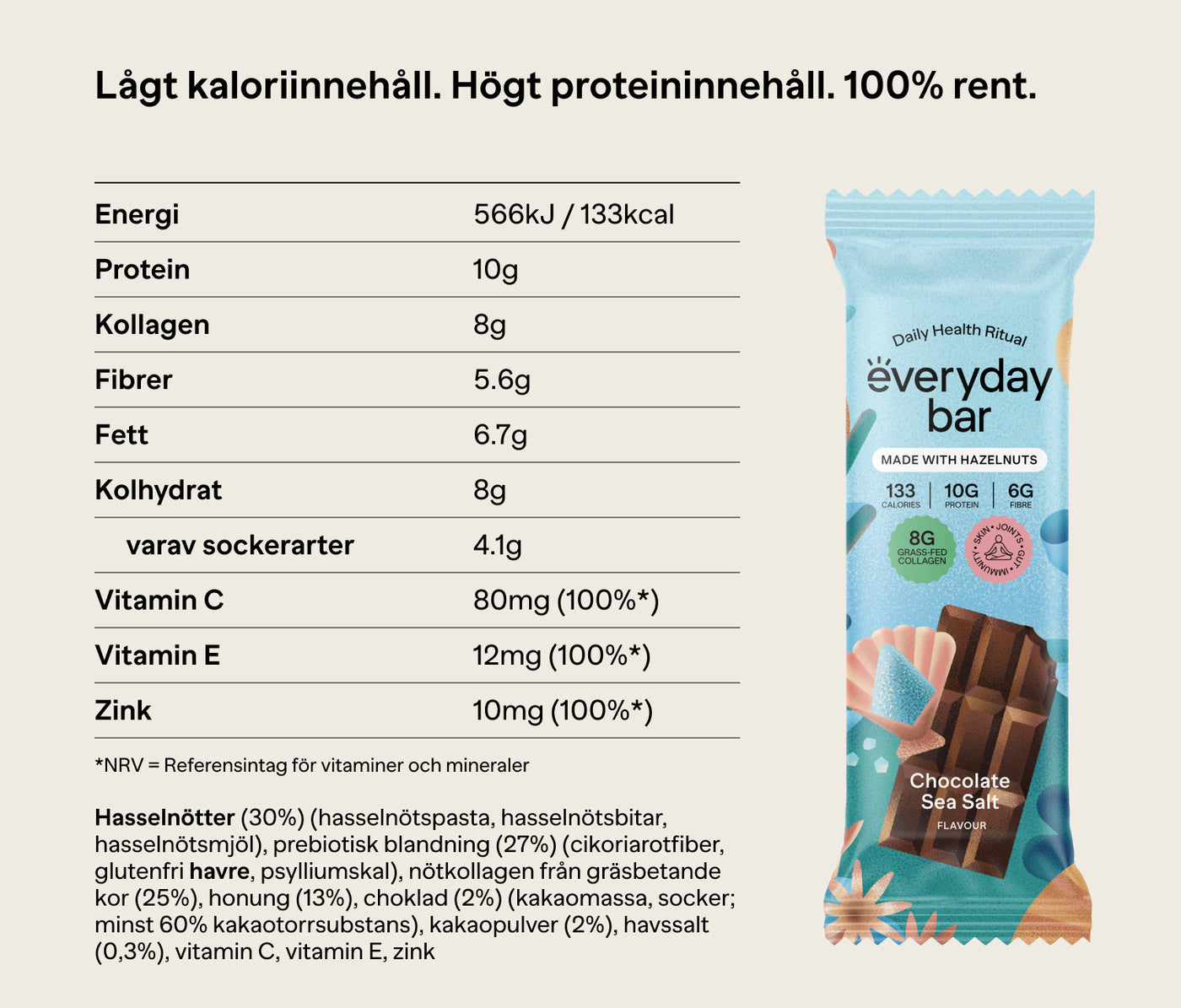 Chocolate Sea Salt flavour